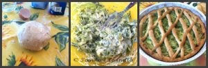 Crostata Integrale asparagi e ricotta Collage di Paprika e Cannella