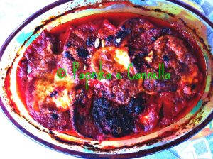 Melanzane alla pizzaiola preparazione di Paprika e Cannella