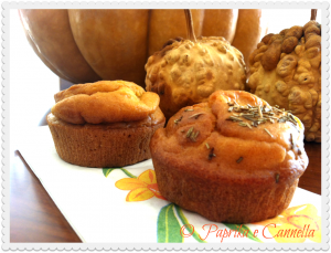 Muffin alla zucca di Paprika e Cannella
