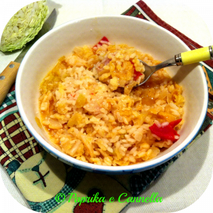Zuppa di riso e verza di Paprika e Cannella