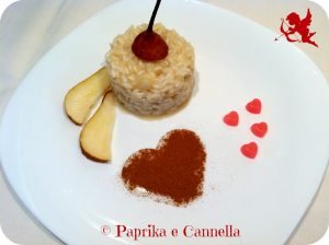 Risotto pera e cannella di Paprika e Cannella