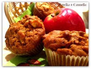 Muffin di farro con mele e noci Paprika e Cannella Blog