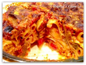 Pasta al forno con funghi e salsiccia 1 Paprika e Cannella Blog