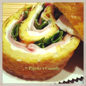 Rotolo di frittata al forno Paprika e Cannella Blog 1