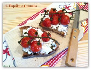 Pomodorini al forno Paprika e Cannella Blog